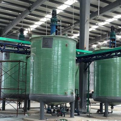 China High Temperature Resistant , FRP Storage Tank , with Customized Panel Thickness and Optional Level Gauge for sale
