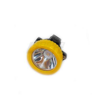 China Underground Mining Battery 1000 Cycles Cordless Cap Lamp For Miners 96 Lum Small Size For 15 Hours Working Time for sale