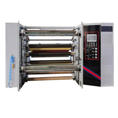 China Building Material Shops Good Price Fully Automatic Raw Paper Roll Slitting And Rewinding Machine for sale