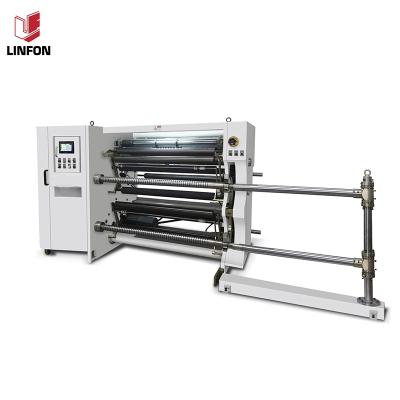 China Building Material Shops ZSFQ-1300 Fully Automatic High Speed Laminated Film Slitting Rewinding Machine for sale