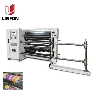 China Building Material Stores ZSFQ Fully Automatic High Speed Plastic Sheet Slitter 500meter Rewinder Machine for sale