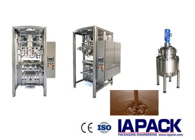 Cina Impacchettatrice automatica dell'inceppamento della crema del cioccolato del macchinario dell'imballaggio della salsa di cioccolato della borsa del sacchetto in vendita