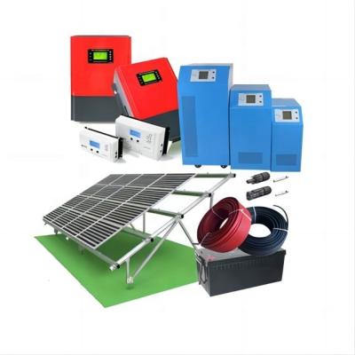 China High Quality Home Complete Sets 10 Kw Off Grid Panel System 10kw 5kw Home DC To AC Response PV System for sale