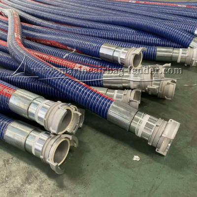 China Oil And Petroleum Rubber Composite Hose Pipe , Flexible Oil Discharge Hose for sale