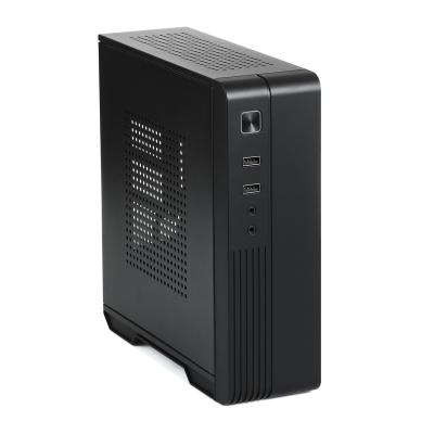 China 17*17mm Motherboard SPCC ABS Small PC Cabinet With DC Adapter for sale