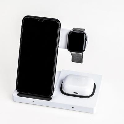 China Design Black ABS PC Receiver Multifunctional Wireless Charging Folded Material Magic Wireless Charging Dock for sale