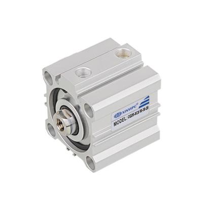 China Cilindro compacto neumático, cilindro neumático del aire de la serie CQ2 en venta