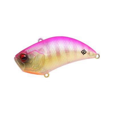 China Wholesale Plastic OEM 54mm 10.5g ABS Sinking Vib Hard Lure Plastic Baits Vibration Lures Lipless Crankbait Wobbler Fishing Lure V051 for sale