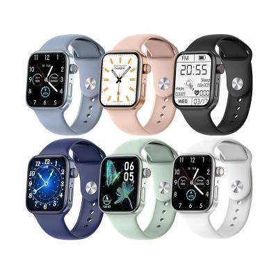 China 1.7 Inch Touch Full Heart Rate Blood Oxygen Temperature Monitoring MP3 Playback Waterproof BLE Anti-lost Smartwatch For Smartwatch Serie 7 for sale