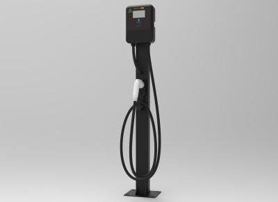 中国 21KW Type2 AC EV充電ステーション 32A 欧州標準 5mケーブル付き 販売のため