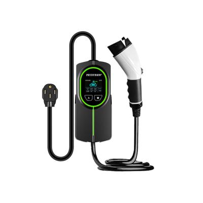 China 9.6KW 32a Carregador de veículos elétricos portátil do tipo 1 e do tipo 2 para carregamento de veículos elétricos à venda