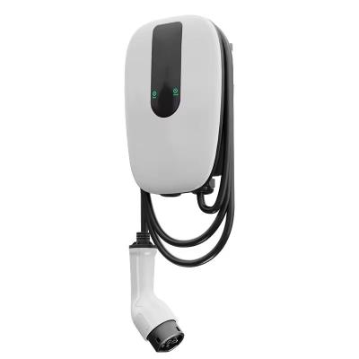 China Estações de carregamento domésticas Tipo 2 Carregador EV 7kw Plug And Play Wallbox 220V à venda