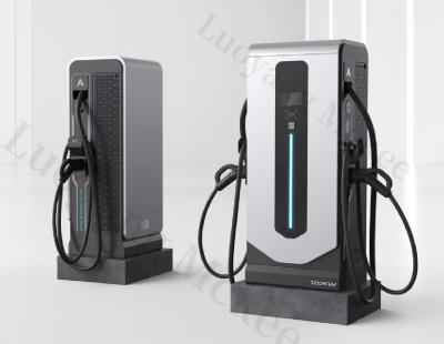 China Estação de carregamento de veículos elétricos de corrente contínua GBT CCS2 CCS1 CHADeMo 60kw 120kw 180kw 240kw Estação de carregamento doméstico para carros elétricos à venda