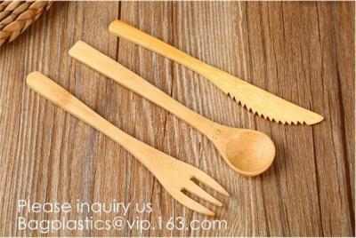 China Disposable Catering Bamboo Party Spoon Natural Bamboo Knife And Fork Honey Spoon,Biodegradable Bulk Birch Wood Spoon/For for sale