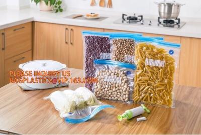 China Vacuum Food Sealer Bags embossed insulated plastic vaccum bag frozen food saver BAGS Textured Vacuum Storage Roll Bag F for sale