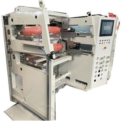China Película automática impulsada por motor serva de la máquina que raja 120m m 500m m en venta