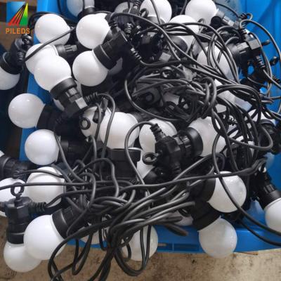 Cina Lampada a corda a LED sferica, luci a corda da Natale lucide, all' esterno in vendita
