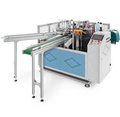 China Full Automatic Single or Double Layer Kraft Paper Bowl Lid Cover Making Machine for sale