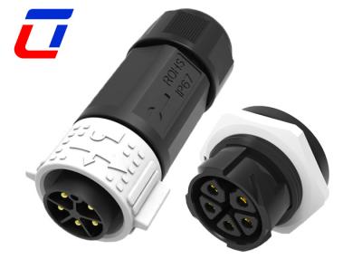Cina 600V IP67 connettore del cavo di alimentazione impermeabile M25 5 pin connettore circolare in vendita