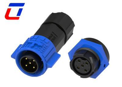 China Conector LED à prova d'água de 5 pines macho Conectores de alimentação IP67 femininos à venda