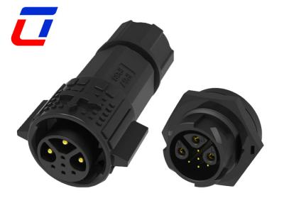 China Conectores de LED à prova d'água de 8 pines de nylon de fechadura rápida 12V 3+5 pines de homem para mulher à venda