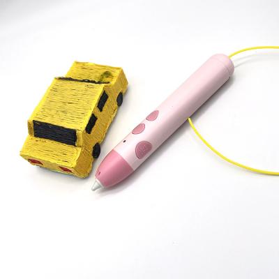 China 3D Printing Best Selling Pink / Blue Kid DIY Speed Adjustable 3D Drawing Gifts Filament Printing Pen for sale