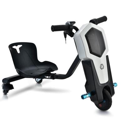 China Front Alloy Rear PU China Innovation 3 Wheel 36V Motorized 3 Speed Elektrische Passion Adjustable Slider 360 Free Drift Tricycle for sale