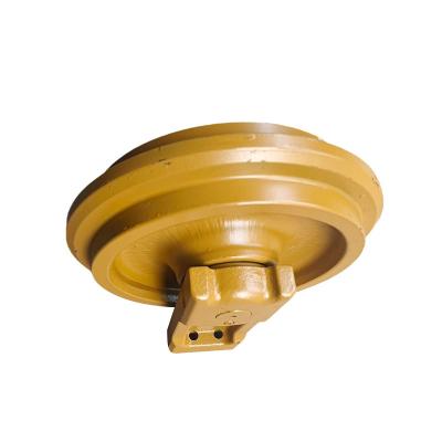 China Komatsu Idler Assembly Parts Track Guide Wheel Front Idler Assembly OEM For Bulldozer for sale