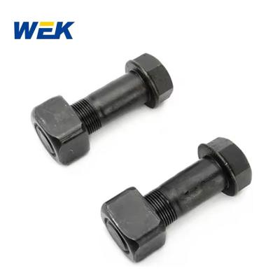 China M22*65 Hexagon Head Excavator Link Track Link Shoe Track Chain Bolto e porca à venda