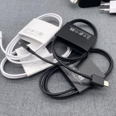 China Original 3A USB Fast Charging Type C Cable 25W 45W Charger USB Speed Type C To Type C Cable Fast Charging Cable For Samsung Note20 S21 for sale