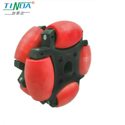 China High Wear Resistance Heavy Duty Omni Wheels For Agv Rustproof for sale