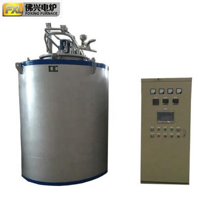 China Máquina de fusión de carburización de aluminio para crisol de tipo fosa de metal 6T en venta