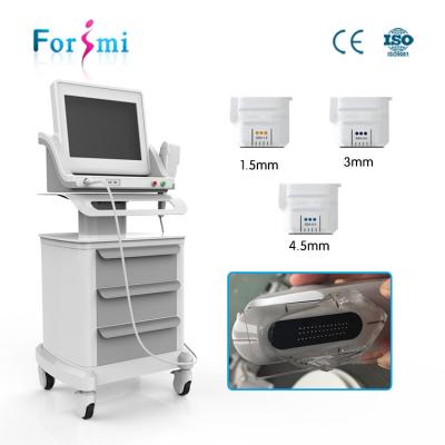China high frequency HIFU face firming HIFU ultrasound face machine radio frequency devices for skin tightening for sale