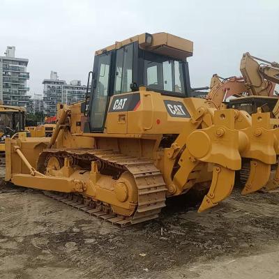 Chine Bulldozer de chat jaune 104KW puissance de la société de publicité machine avec pompe moteur à vendre