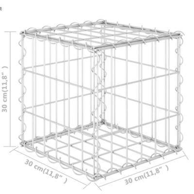 Cina Pareti di sostegno 200x100x50 Gabion saldato Box 2x1x0.5m Gabion Basket Stone Cage Garden Fence in vendita