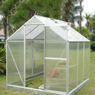 China Twin Wall Polycarbonate Greenhouse Sheet Width 2100mm Temperature Resistant for sale