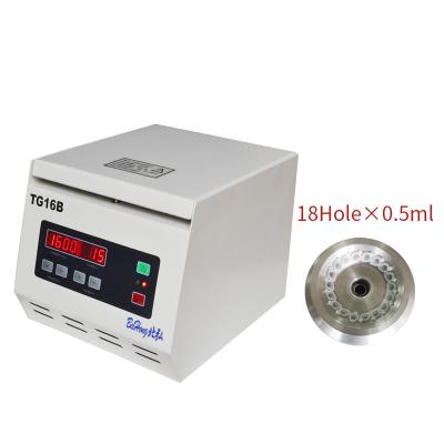 China High Performance Laboratory Centrifuge TG16B High Speed Micro Centrifuges for sale
