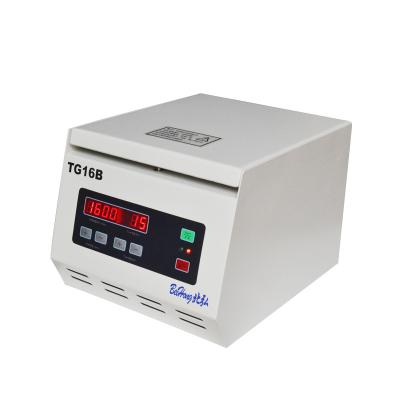 China New Model High Speed Centrifuge Manufacturers 16000r/min Centrifuge Machines TG16B for sale