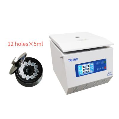 China High Quality High Speed Centrifuge Manufacturer, 5ml, 16000RPM TG20G for sale