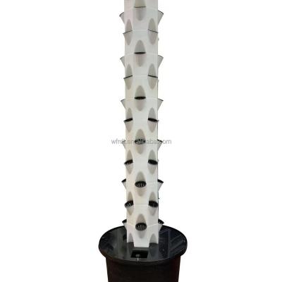 China Holland zip vertical spiral plant grow hydroponic petal hydroponic tower growing systems for sale