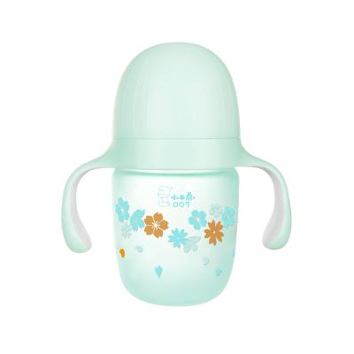 China Wholesale New Style BPA Free Colored Newborn Silicone Paints Good Quality Baby Bottle With Glass Material for sale