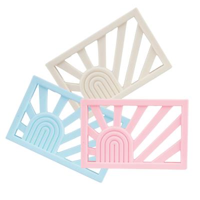 China 100% BPA Food Grade Silicone New Design Baby Teether Free Teether Soft Toys for sale