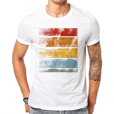 China Printed Custom Logo T Shirts Oversized For Men Short Sleeve T-Shirts for sale