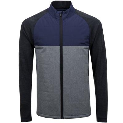 China Men Lightweight Waterproof Golf Jacket Long Sleeve Eco-Friendly Golf Jacket for sale