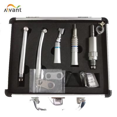 China China Aluminum Wholesale High And Low Speed Dental Handpiece Set for sale