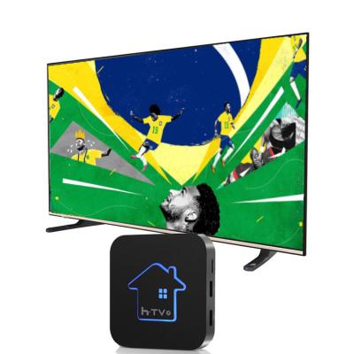 China Good Quality Good Choice Set Top Box Support TV Set Top Box IPTV M3u Subscription Portuguese Languages Supported 2.0 LAN 4K TV Box for sale