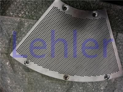 Chine Panier polonais électrolytique d'écran de pression avec le type foré par revêtement dur de Chrome à vendre