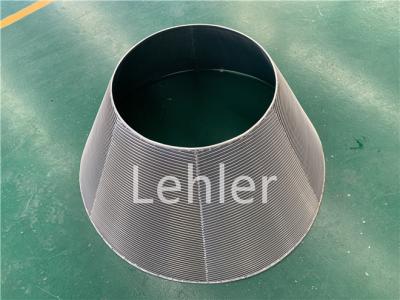 China 0.35mm Slot Trommel Rotary Drum Wedge Wire Screen for sale