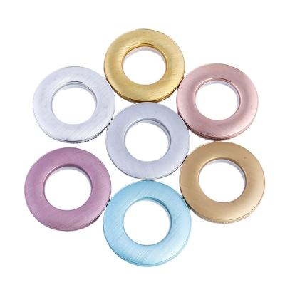 China Windows Curtain Accessories Curtain Eyelet Minimalist Single Plastic Ring for sale