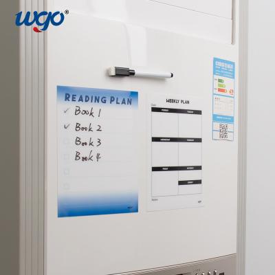 China Removable Custom Logo Printed Office & School Stationery The Dry Erase Boards Whiteboard To Do List Weekly Plan for sale
